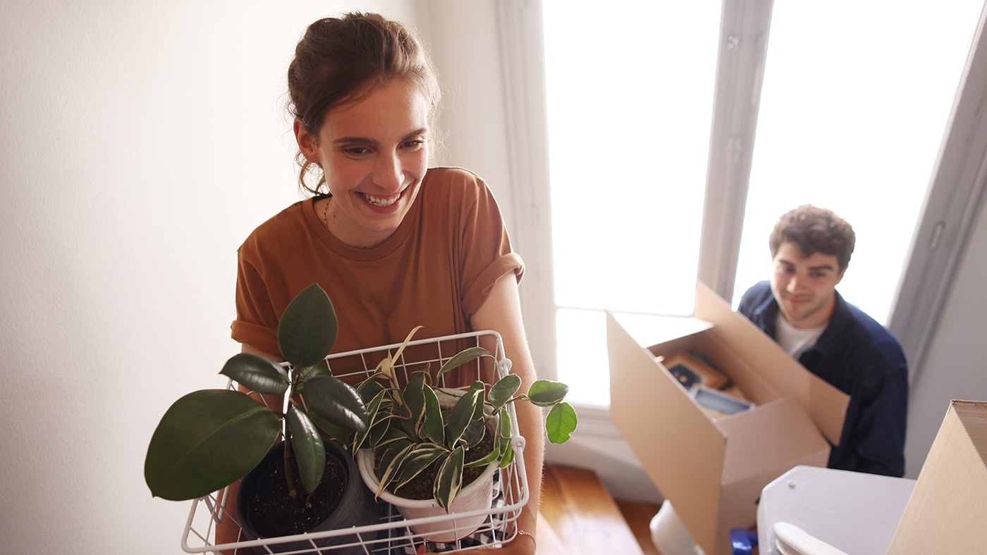 Young People Moving Into a New Place